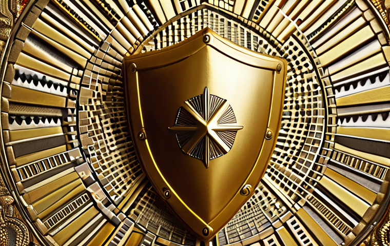 2
**Image Prompt 2: The Golden Shield of Security and Diversification**
A powerful, radiant 'golden shield' stands prominently, symbolizing a robust emergency fund and impenetrable financial protection. Beneath and around the shield, diverse investment elements are subtly integrated: miniature abstract representations of real estate, global market charts, secure digital assets, and traditional investment symbols. The scene conveys profound peace of mind and long-term financial security, with a gentle, reassuring glow. Realistic, detailed. --ar 16:9 --v