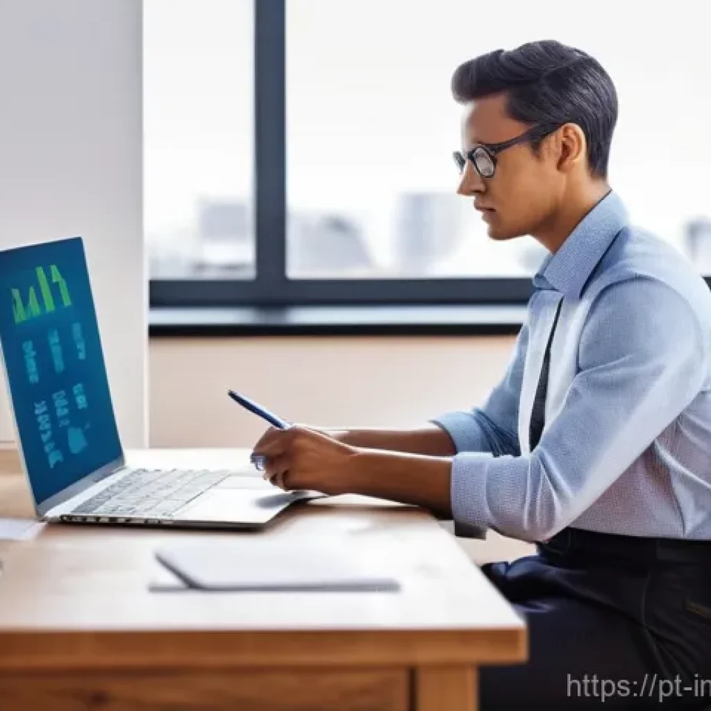 40대의 연금과 자산 형성의 연관성 - **Prompt 1: Focused Financial Planning**
"A person, appearing to be in their early to mid-40s, s...