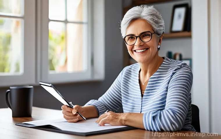 50대 이상을 위한 투자 리더십 개발 - A wise and confident Portuguese woman, aged between 55-65, with elegant silver hair, is seated comfo...